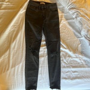 Madewell curvy high-rise skinny jeans
